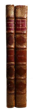 THE ILIAD AND THE ODYSSEY; Homer His Odysses and Iliad Translated, Adorn'd with Sculpture, and Illustrated with Annotations, by John Ogilby, Esq.