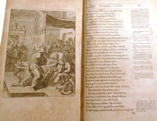 THE ILIAD AND THE ODYSSEY; Homer His Odysses and Iliad Translated, Adorn'd with Sculpture, and Illustrated with Annotations, by John Ogilby, Esq.