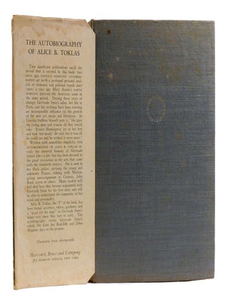 THE AUTOBIOGRAPHY OF ALICE B. TOKLAS