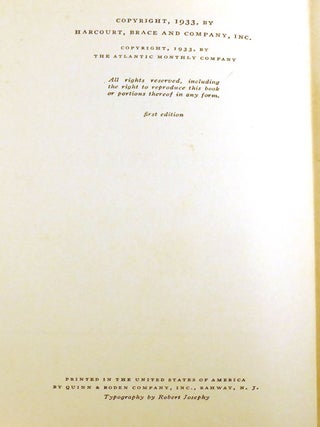 THE AUTOBIOGRAPHY OF ALICE B. TOKLAS
