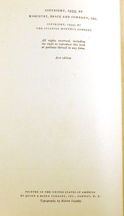 THE AUTOBIOGRAPHY OF ALICE B. TOKLAS