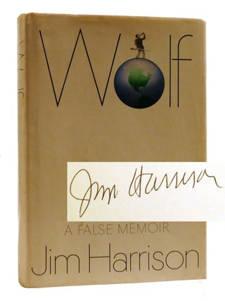 WOLF; Signed. Jim Harrison.