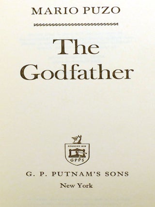 THE GODFATHER; Signed