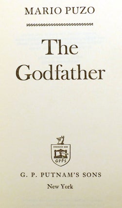 THE GODFATHER; Signed