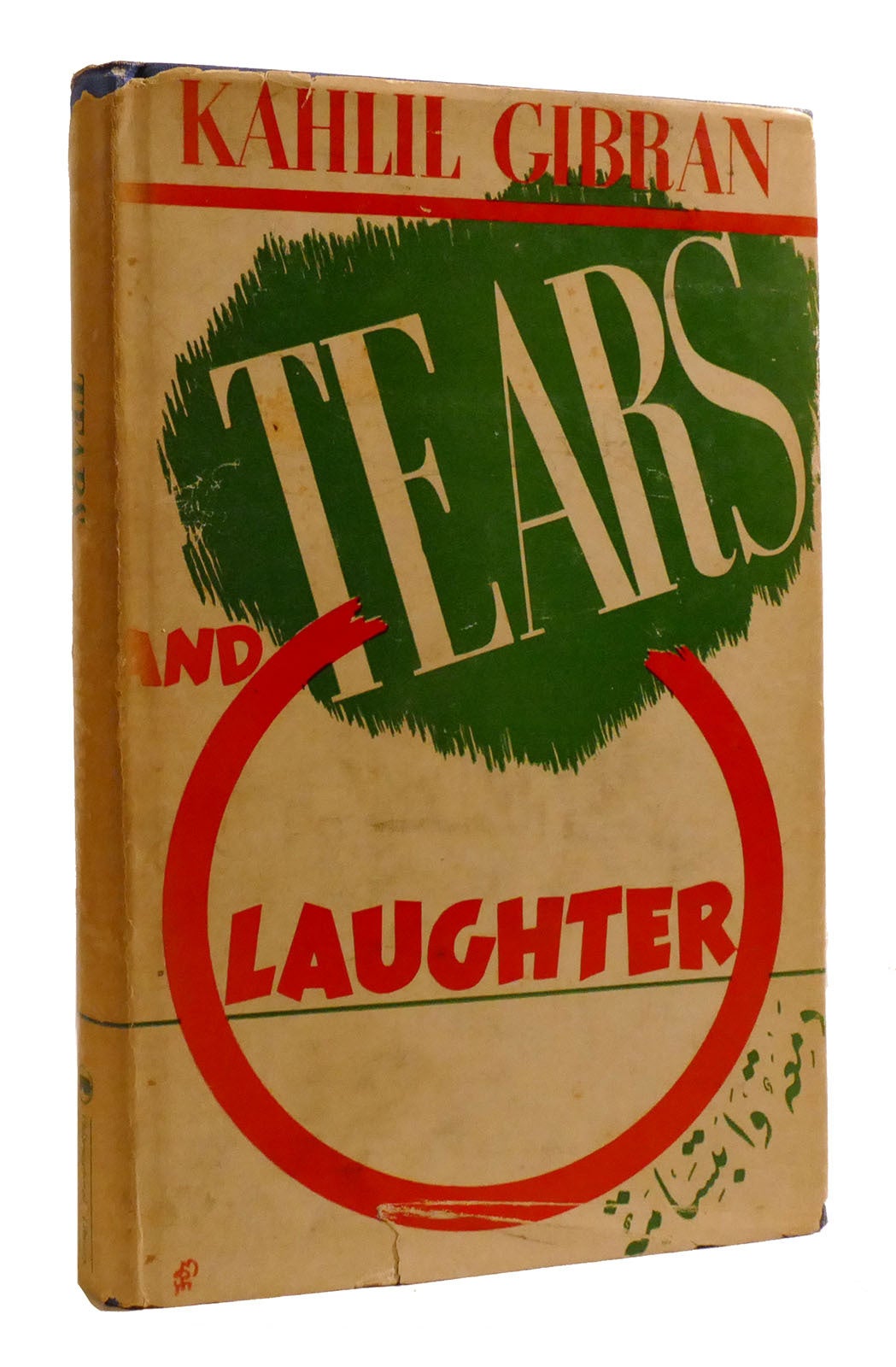 TEARS AND LAUGHTER | Kahlil Gibran | First Edition; First Printing