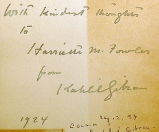 THE PROPHET; Signed