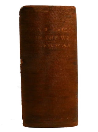 WALDEN, OR, LIFE IN THE WOODS; First Edition 1854