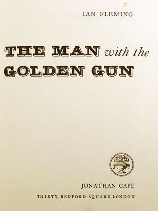 THE MAN WITH THE GOLDEN GUN