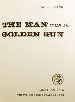 THE MAN WITH THE GOLDEN GUN