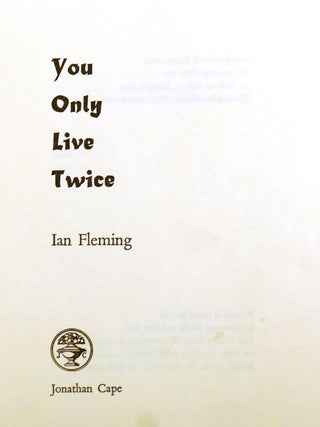 YOU ONLY LIVE TWICE