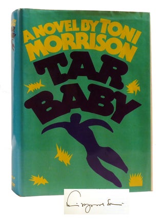 TAR BABY; Signed. Toni Morrison.