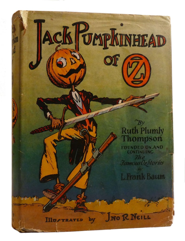 Item #198033 JACK PUMPKINHEAD OF OZ. Ruth Plumly Thompson L. Frank Baum.