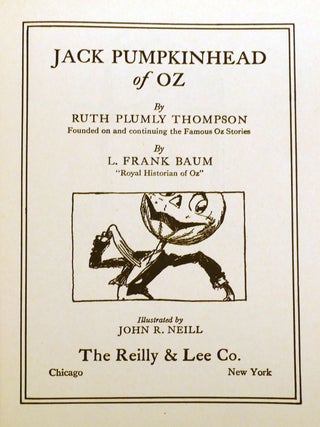 JACK PUMPKINHEAD OF OZ