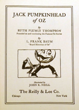 JACK PUMPKINHEAD OF OZ