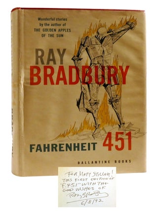 FAHRENHEIT 451; Signed. Ray Bradbury.