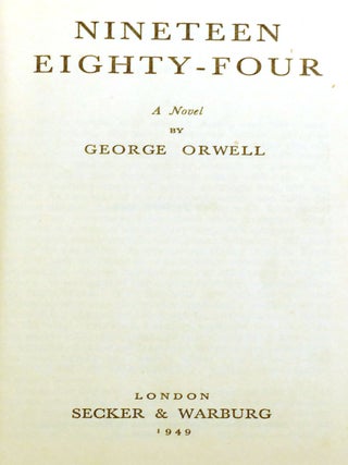 NINETEEN EIGHTY-FOUR - 1984