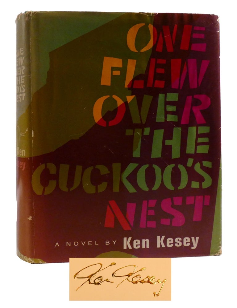 Item #198297 ONE FLEW OVER THE CUCKOO'S NEST; Signed. Ken Kesey.