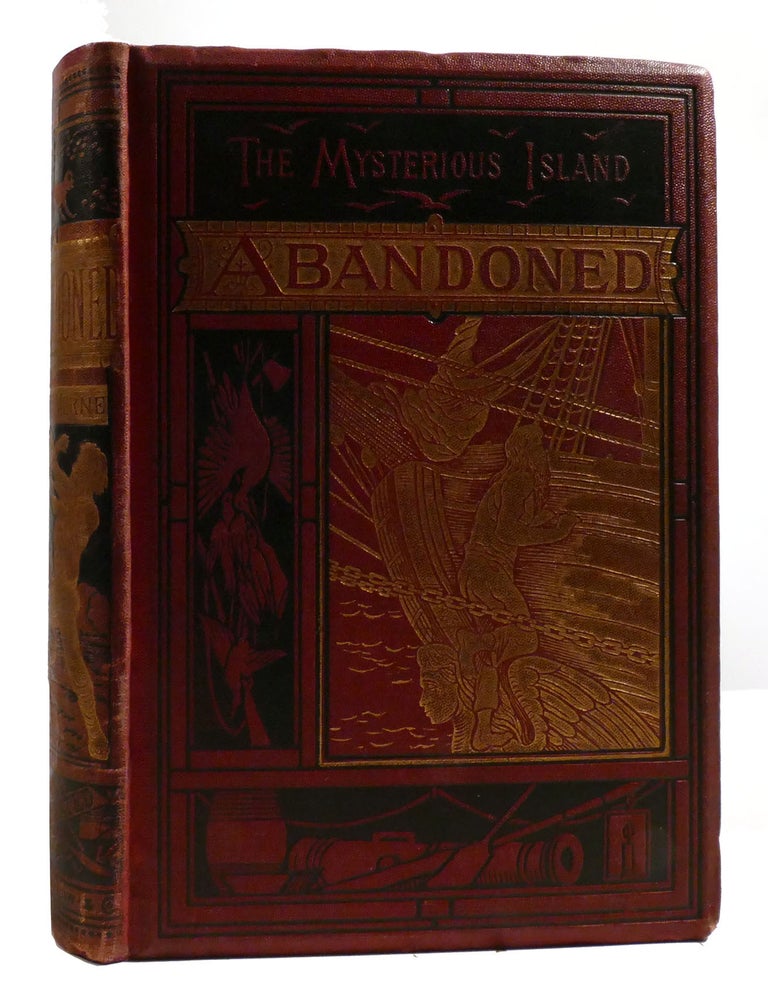 Item #198300 THE MYSTERIOUS ISLAND ABANDONED. Jules Verne.