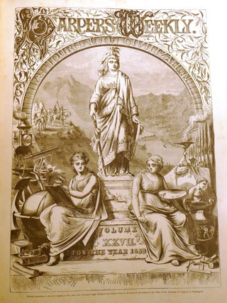 HARPER'S WEEKLY 1883; Volume XXVII