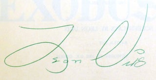 EXODUS; Signed