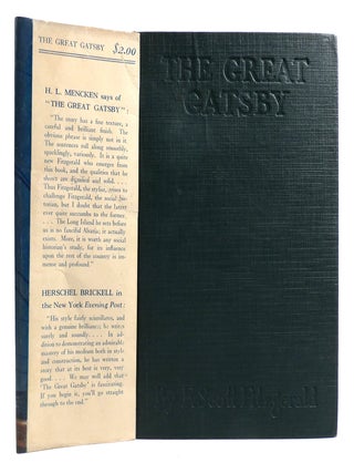 THE GREAT GATSBY; True First Issue in Original Jacket