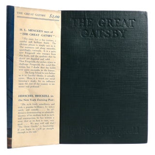 THE GREAT GATSBY; True First Issue in Original Jacket