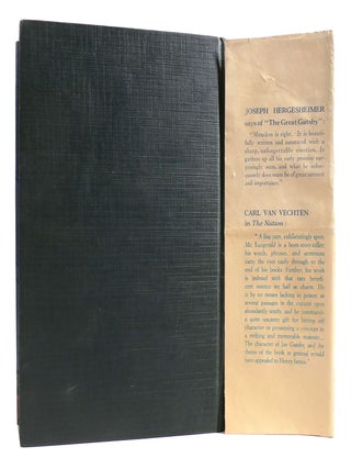 THE GREAT GATSBY; True First Issue in Original Jacket