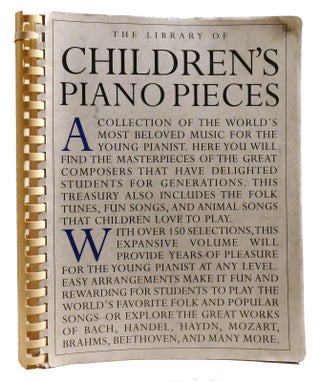 Item #200623 THE LIBRARY OF CHILDREN'S PIANO PIECES. Peter Pickow Amy Appleby