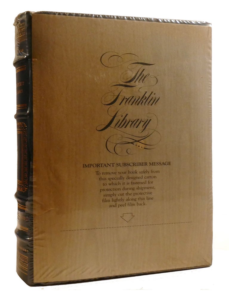 Item #201026 THE SPIRIT OF LAWS; Franklin Library. Baron De Montesquieu Charles De Secondat.