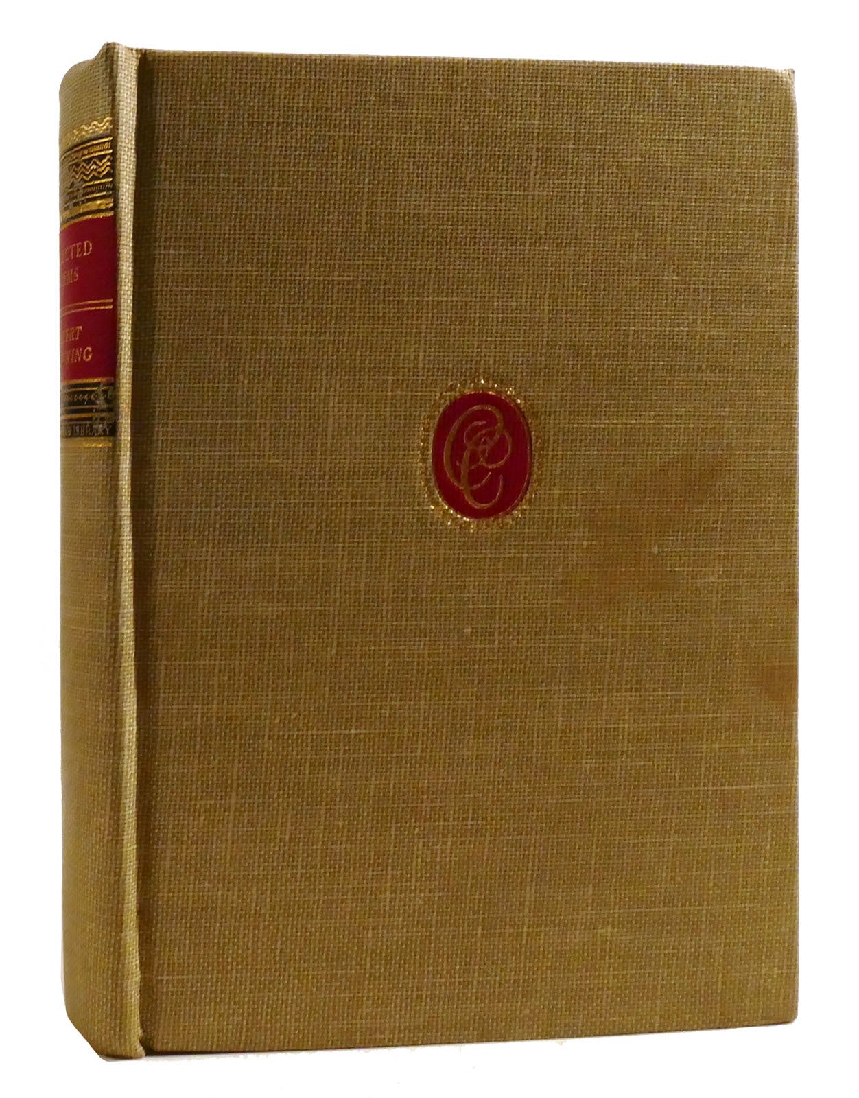 THE SELECTED POEMS OF ROBERT BROWNING | Robert Browning | First Edition ...