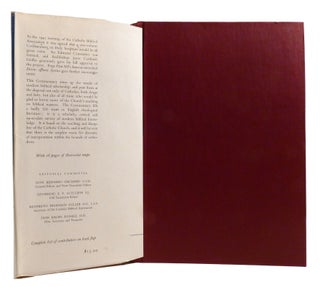 A CATHOLIC COMMENTARY ON HOLY SCRIPTURE