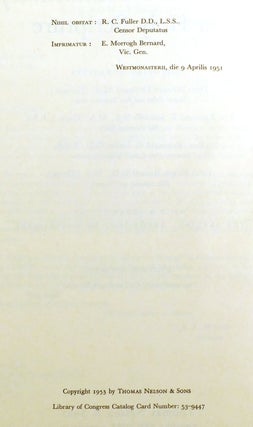 A CATHOLIC COMMENTARY ON HOLY SCRIPTURE