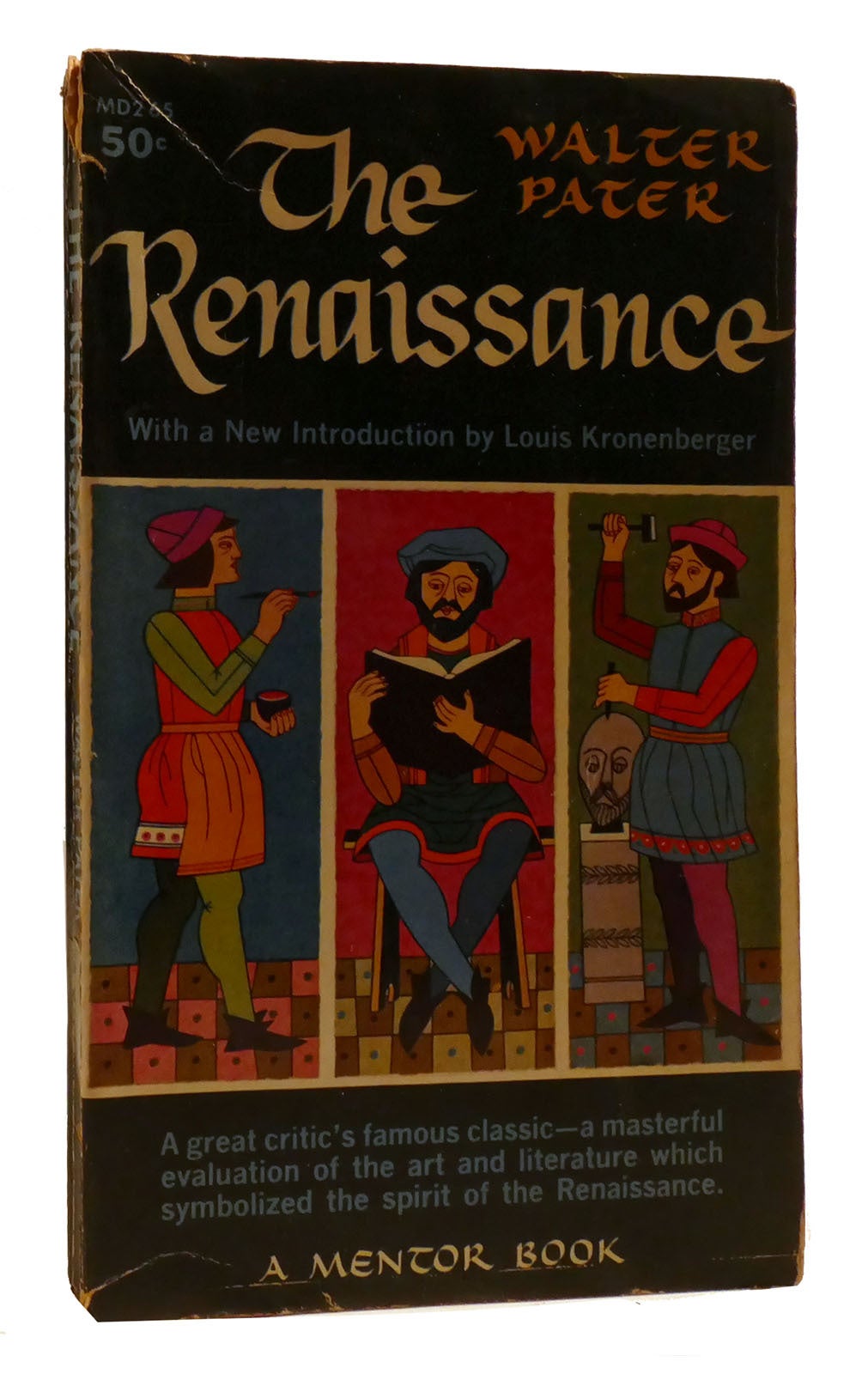 THE RENAISSANCE | Walter Pater | First Edition Thus; First Printing