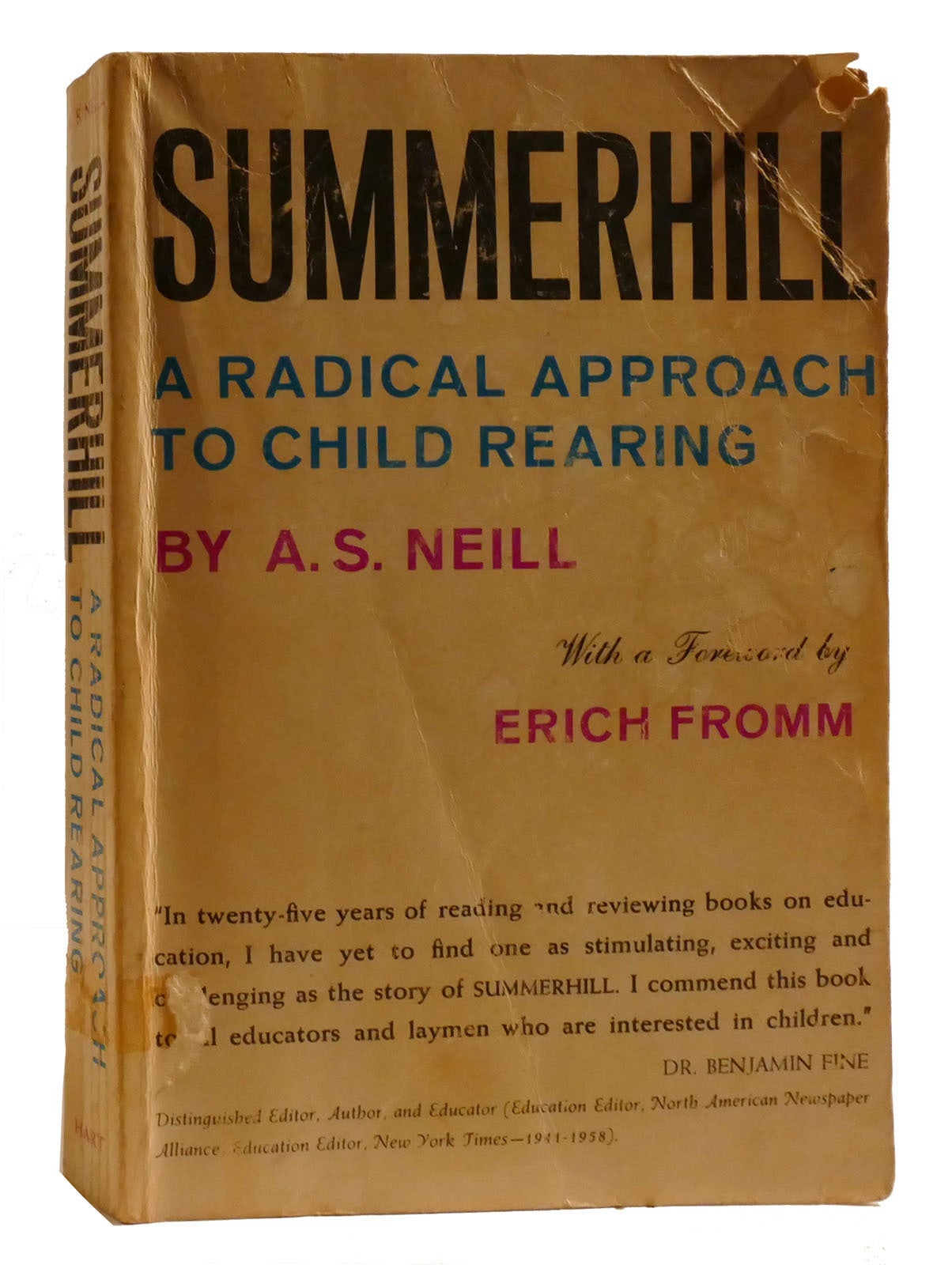 SUMMERHILL A Radical Approach to Child Rearing | A. S. Neill | First ...