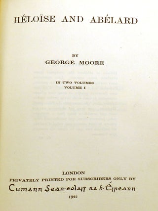HELOISE AND ABELARD; Signed