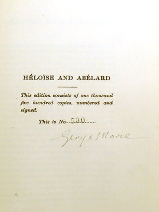 HELOISE AND ABELARD; Signed