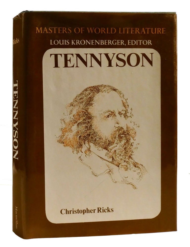 TENNYSON Masters of World Literature | Christopher Ricks | First ...