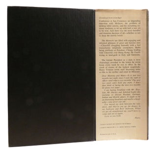 MEMOIRS OF HARRY S. TRUMAN 2 VOLUME SET; Year of Decisions, Years of Trial and Hope 1946-1952 Signed