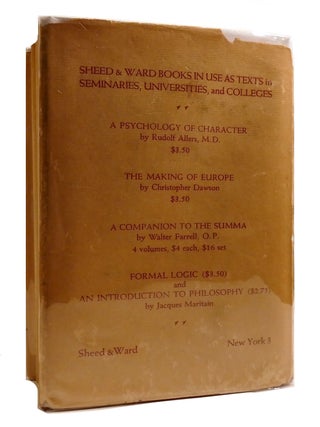 THE CONFESSIONS OF ST. AUGUSTINE; Books I-X