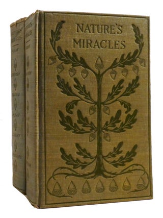 NATURE'S MIRACLES 2 VOLUME SET; Familiar Talks on Science. Elisha Gray.