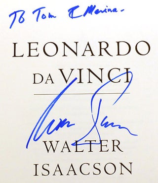 LEONARDO DA VINCI; Signed