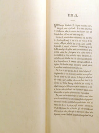 THE LIFE AND EXPLORATIONS OF DAVID LIVINGSTONE