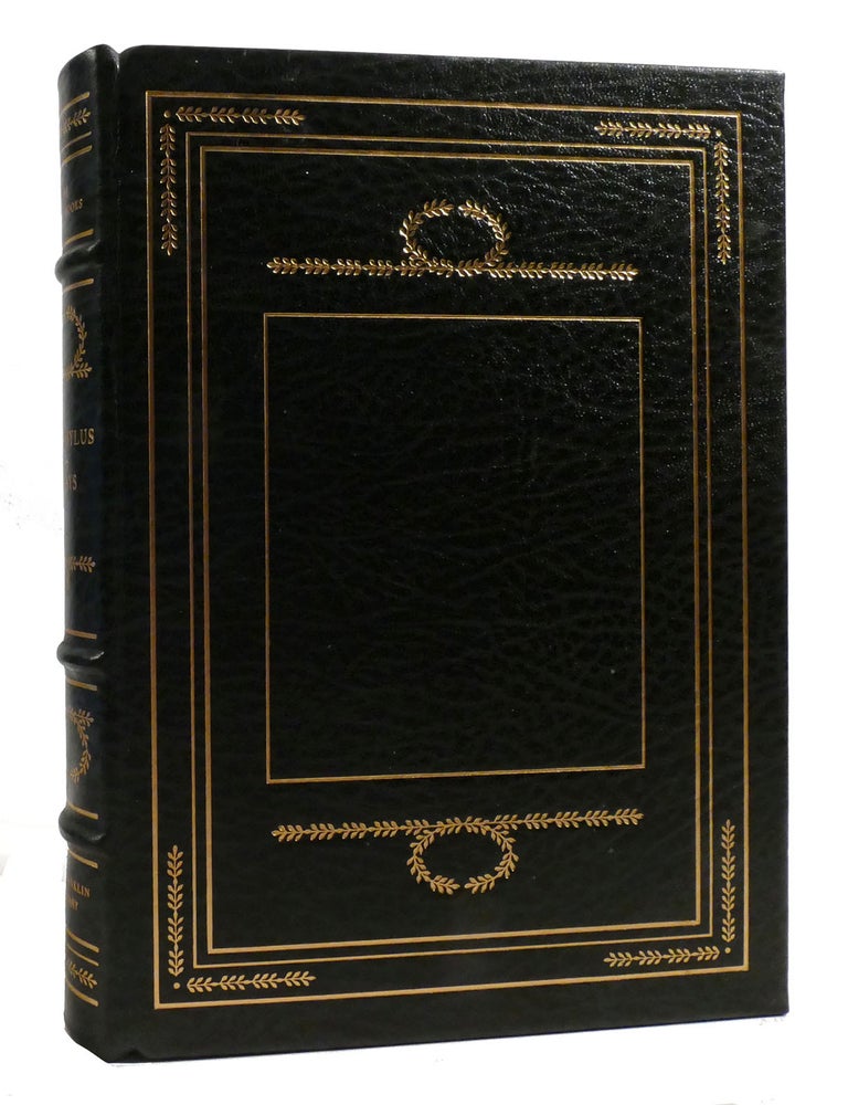 Item #204485 THE COMPLETE PLAYS OF AESCHYLUS; Franklin Library. Aeschylus.