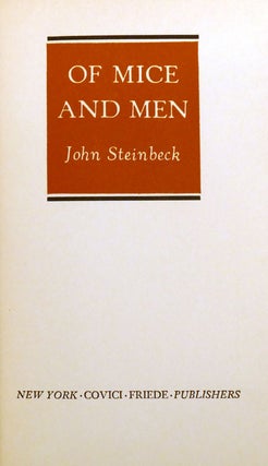 OF MICE AND MEN