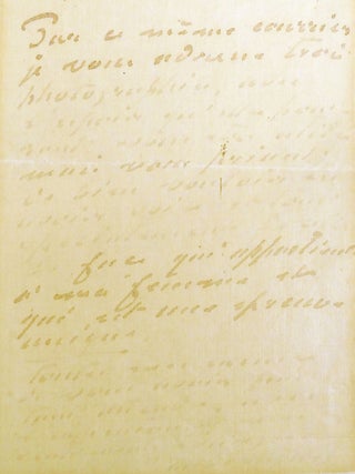 CLAUDE MONET - AUTOGRAPH LETTER; Regarding Shipment of His Paintings SIGNED
