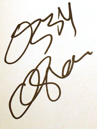 I AM OZZY; Signed 1st