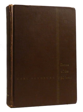 Item #205737 POEMS OF THE MIDWEST; Chicago Poems and Cornhuskers. Carl Sandburg