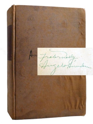 LET ME LIVE; Signed. Angelo Herndon.
