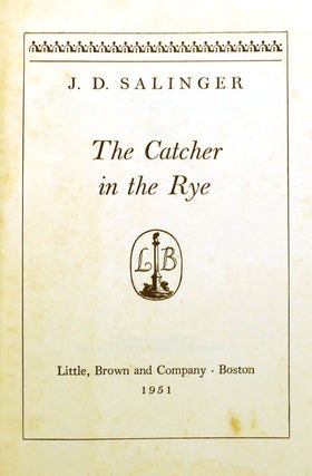THE CATCHER IN THE RYE