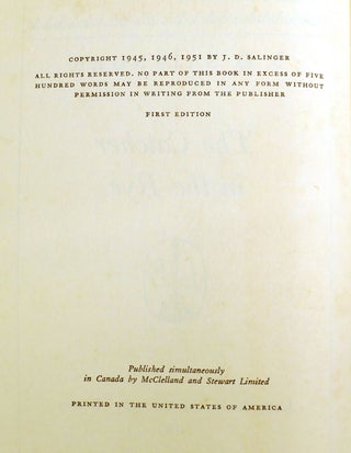 THE CATCHER IN THE RYE